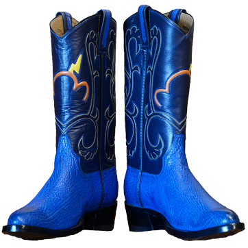 Blue Thunderstorm lightning boots