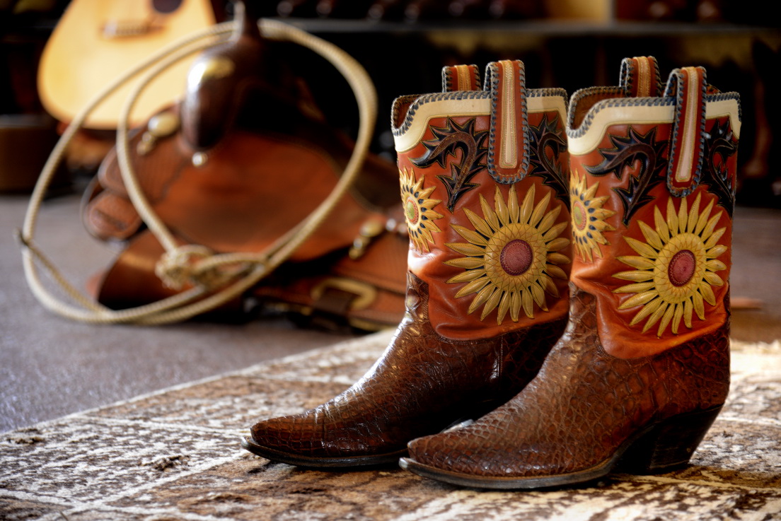 sunflower ladies custom boots